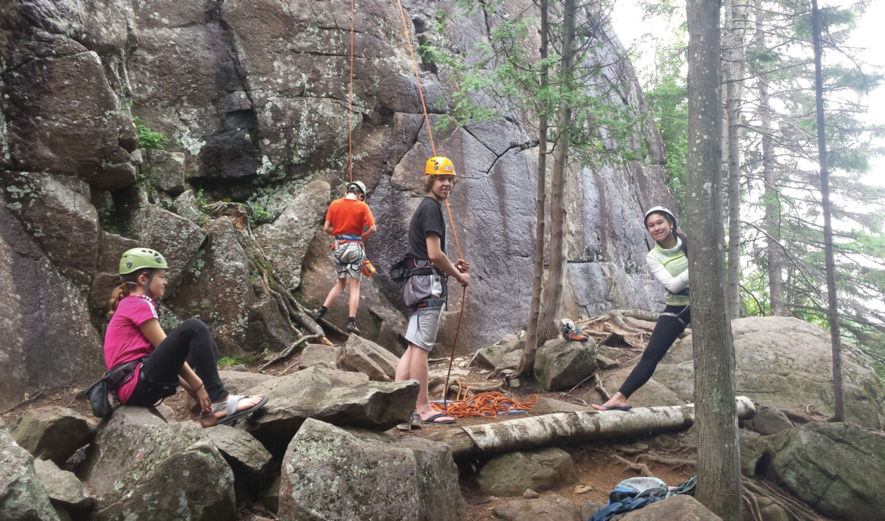 centre d'escalade dans les Laurentides