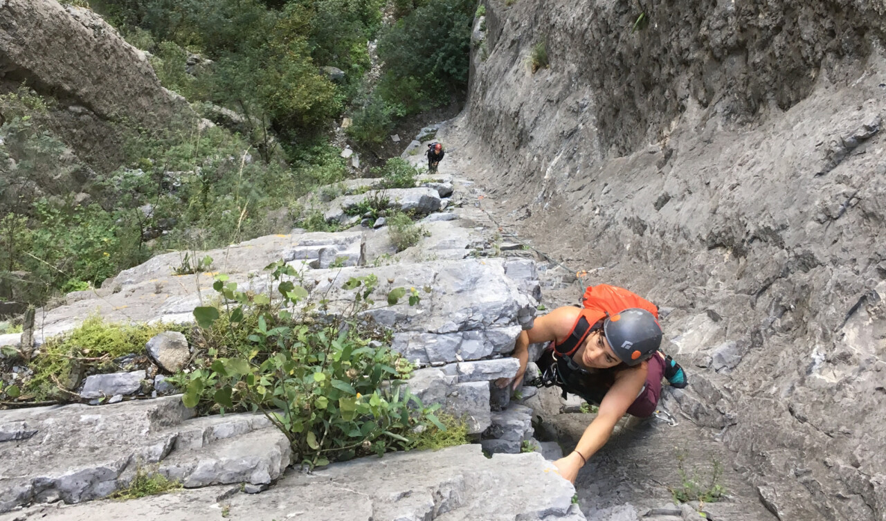 Escalade à El Potrero Chico au Mexique
