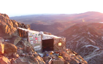 Camp de base du Mont Kenya