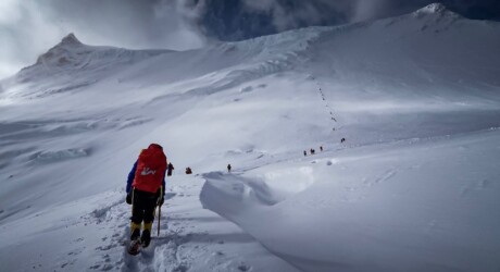 Ascension du sommet de Manaslu